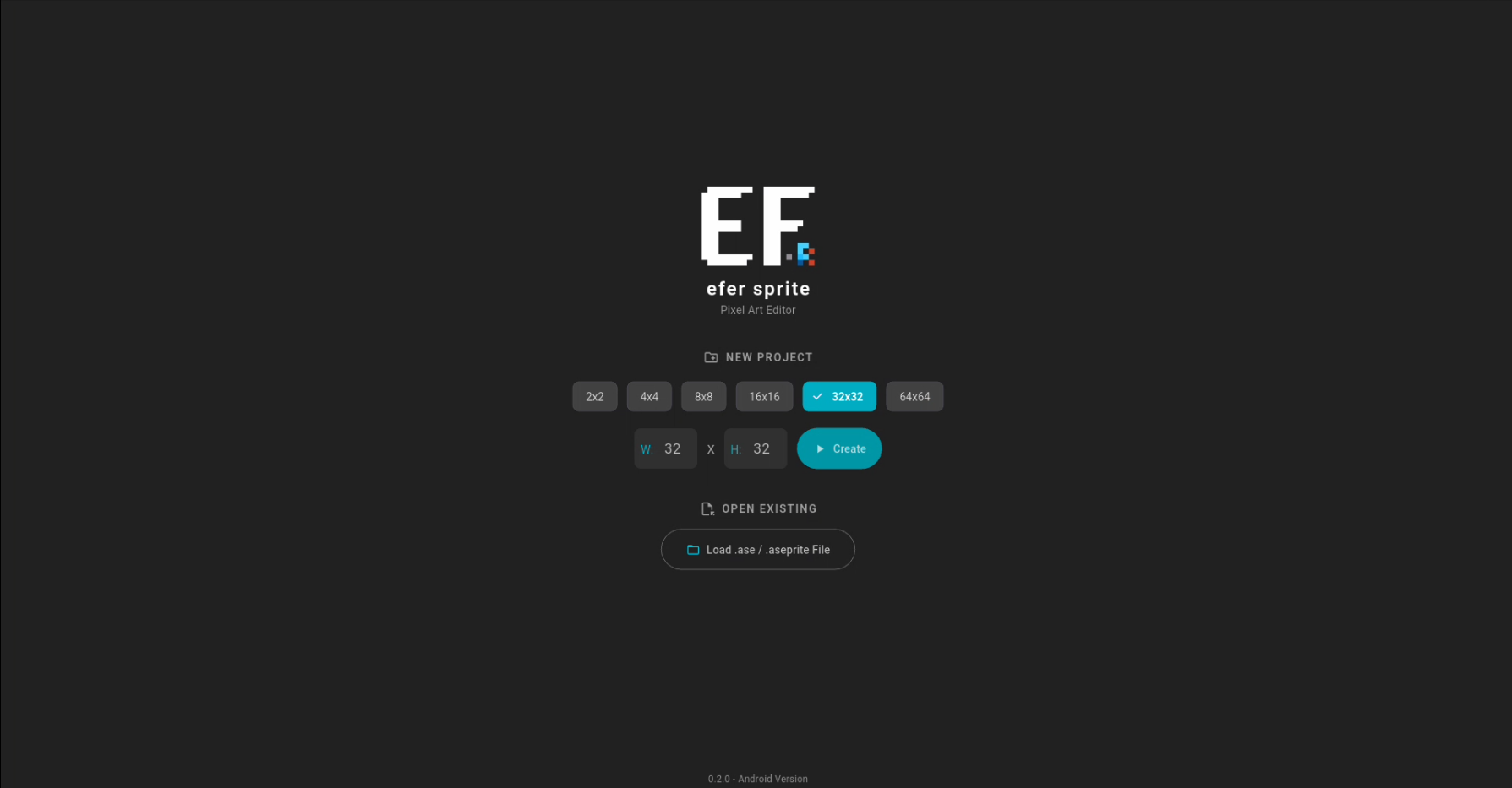efer sprite interface
